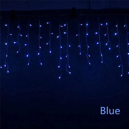 Cortina de Luzes LED Natalinas – Encanto e Magia para sua Casa